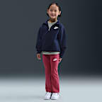 나이키 리틀키즈 쿼터집 긴팔 탑