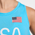 USA One Women's Nike Dri-FIT Running Tank