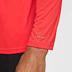 Playera de manga larga Dri-FIT con protección contra los rayos UV para hombre Nike Swim Hydroguard Essential