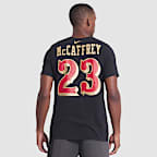 Christian McCaffrey San Francisco 49ers Rivalries Collection Men's Nike NFL T-Shirt