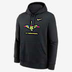 Oregon Be Oregon Men's Nike College Pullover Hoodie - Black