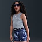 Nike Pro Big Kids' (Girls') Dri-FIT 3" Shorts
