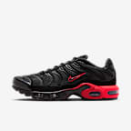 Nike Air Max Plus Men's Shoes - Black/Bright Crimson/Black/Black