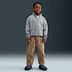 나이키 리틀키즈 쿼터집 긴팔 탑