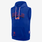 Buffalo Bills Sideline Men's Nike Dri-FIT NFL Sleeveless Pullover Hoodie