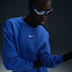 Sudadera oversized de cuello redondo de tejido Fleece para mujer Nike Sportswear Phoenix