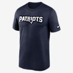 Nike Dri-FIT Wordmark Legend (NFL New England Patriots) Men's T-Shirt