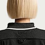 나이키 스포츠웨어 여성 오버사이즈 버튼 다운 저지 탑