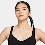 ナイキ インディ ハイサポート ウィメンズ パッディド アジャスタブル スポーツブラ