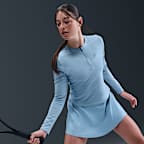 Playera de tenis de capa intermedia Dri-FIT para mujer NikeCourt Advantage