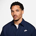 Nike Club Men's Short-Sleeve Oxford Button-Up Shirt