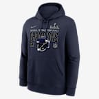 Seattle Seahawks 2026 NFC Champions Glory Shield Men's Nike NFL Pullover Hoodie - Navy