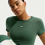 Playera cropped para mujer Nike Sportswear Chill Knit