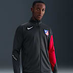 Męski dzianinowy dres piłkarski Nike Dri-FIT Total 90 Atlético Madryt Strike (wersja trzecia)