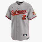Gunnar Henderson Baltimore Orioles Men's Nike Dri-FIT ADV MLB Limited Jersey - Grey