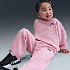 Conjunto de 2 piezas de lúrex tipo waffle infantil Nike