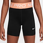 Shorts Dri-FIT de 13 cm para niña talla grande Nike Pro