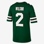 Zach Wilson New York Jets Men's Nike NFL Game American Football Jersey