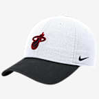 Miami Heat 2024/25 Club City Edition Nike NBA Cap - White