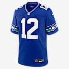 12th Fan Seattle Seahawks Men's Nike NFL Game Football Jersey - Royal