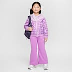 Chamarra estampada para niños de preescolar Nike