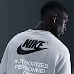 Felpa a girocollo in fleece Nike Sportswear Club – Uomo