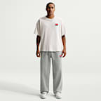 Nike Life Men's Short-Sleeve Boxy Knit Top