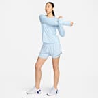 Nike Dri-FIT One Women's Mid-rise 8cm (approx.) 2-in-1 Shorts
