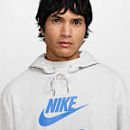 Sudadera con gorro sin cierre de tejido Fleece para hombre Nike Air