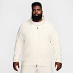 Nike Primary Fleece Sudadera con gorro de alto rendimiento Dri-FIT UV de cierre completo para hombre