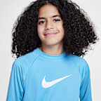 Nike Swim Hydroguard Essential Big Kids' (Boys') Dri-FIT UV Short Sleeve Top