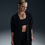 Cardigan oversized largo para mujer Nike Sportswear Phoenix Fleece