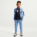 Fotbollsbyxor Nike England Tech Fleece för ungdom (killar)