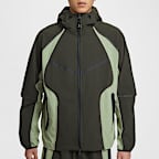 ナイキ テック メンズ Dri-FIT ウーブン カラーブロック ルーズ オーバーサイズド ジャケット