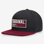 Stanford On-Field Pro Men's Nike Dri-FIT College Adjustable Hat - Black