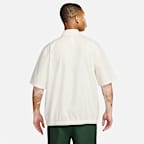 Playera de manga corta Oxford con botones para hombre Nike Club