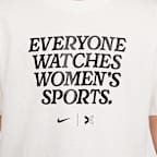 Everyone Watches Women's Sports™ Nike by TOGETHXR Big Kids' T-Shirt