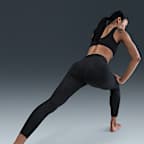 ナイキ ユニバーサ ウィメンズ ハイウエスト アンクル (9分丈) レギンス フロントシームなし