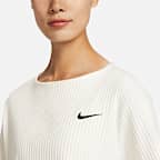 Nike Sportswear 女款羅紋針織短袖上衣