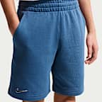 Kylian Mbappé Club Fleece Older Kids' Football Shorts