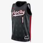 Jersey Nike Dri-FIT de la NBA Swingman para hombre Anfernee Simons Portland Trail Blazers 2024/25 City Edition - Negro