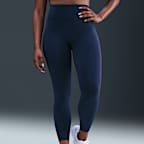 Nike Universa Women's High-Waisted 7/8 Leggings with No Front Seam