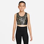 Nike Dri-FIT One Older Kids' (Girls') Crop Tank