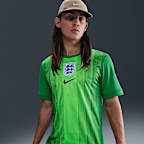 England 2025/26 Stadium Goalkeeper Nike Dri-FIT Replika-Kurzarm-Fußballtrikot (Herren)