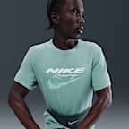 Playera de correr Dri-FIT UV para hombre Nike Miler