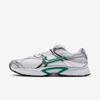 White/Metallic Silver/Emerald Green/Metallic Pewter