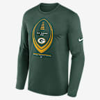 Playera de manga larga Nike Dri-FIT de la NFL para hombre Green Bay Packers Legend Icon - Verde