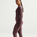 Nike Sportswear Chill Knit Women's Mid-Rise Tight Ribbed Trousers