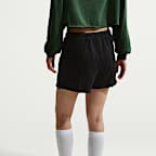 Shorts de French Terry de tiro medio para mujer Nike Sportswear Chill Terry