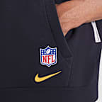 Los Angeles Rams Rivalries Collection Sideline Men's Nike Dri-FIT NFL Sleeveless Pullover Hoodie